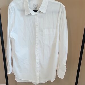 Classic White Button Down Shirt